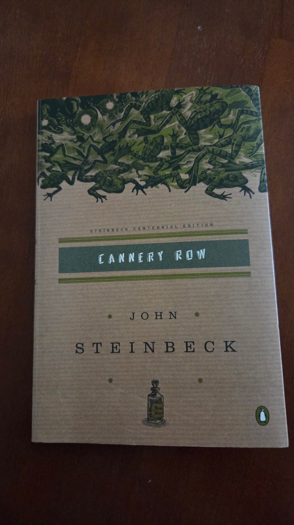 Cannery Row by John Steinbeck, paperback